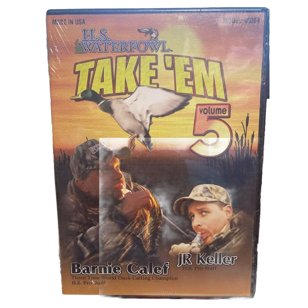 Hunter's Specialties H.S Waterfowl Take 'Em Volume 5 Hunting Jr Keller Barnie Ca